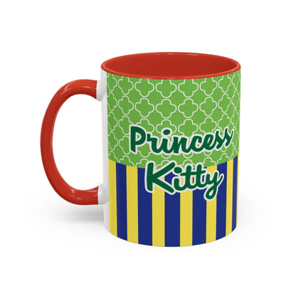Cute Princess Kitty Mug | Accent Coffee Mug
