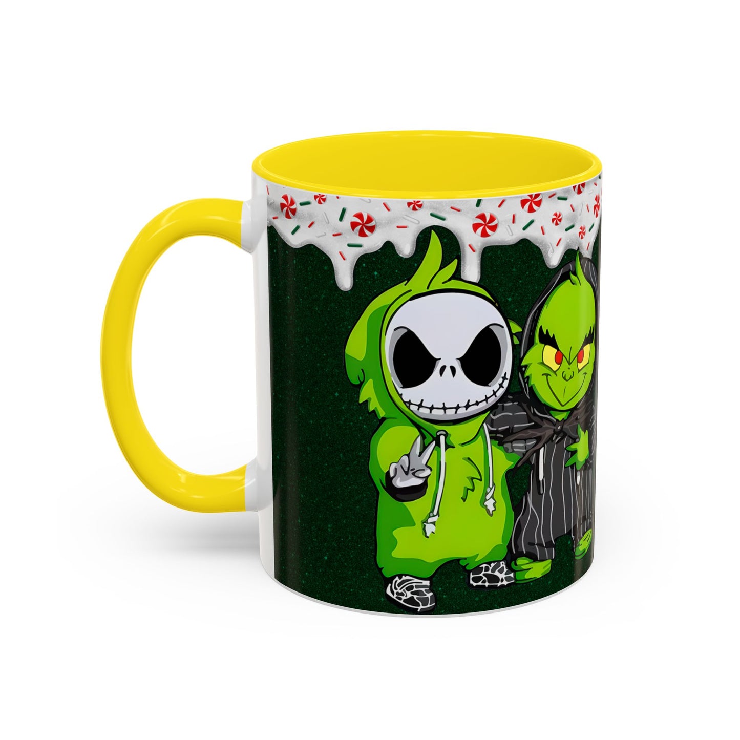 Grinch Merry Christmas Mug | Accent Coffee Mug 11oz 15oz