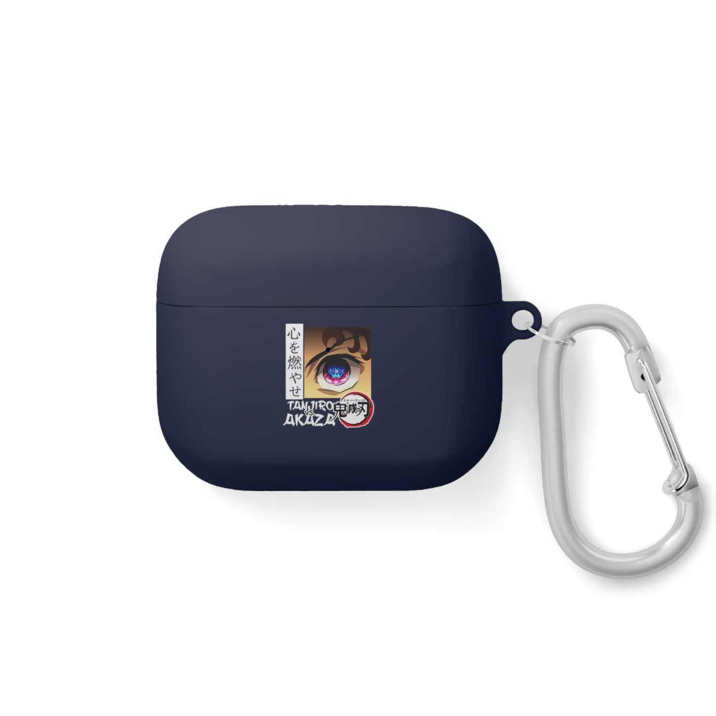 Anime Eye Illustration AirPods Case | Akaza Demon Slayer Inspired