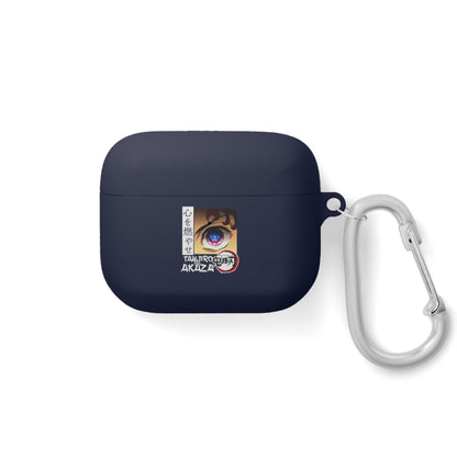 Anime Eye Illustration AirPods Case | Akaza Demon Slayer Inspired
