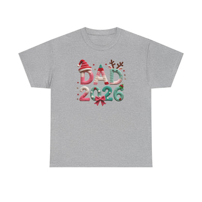 Dad 2026 Christmas T-Shirt — Festive Holiday Dad Tee