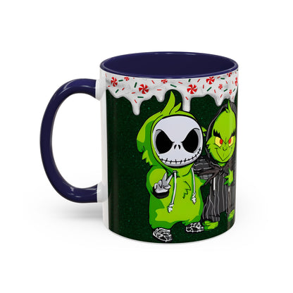 Grinch Merry Christmas Mug | Accent Coffee Mug 11oz 15oz
