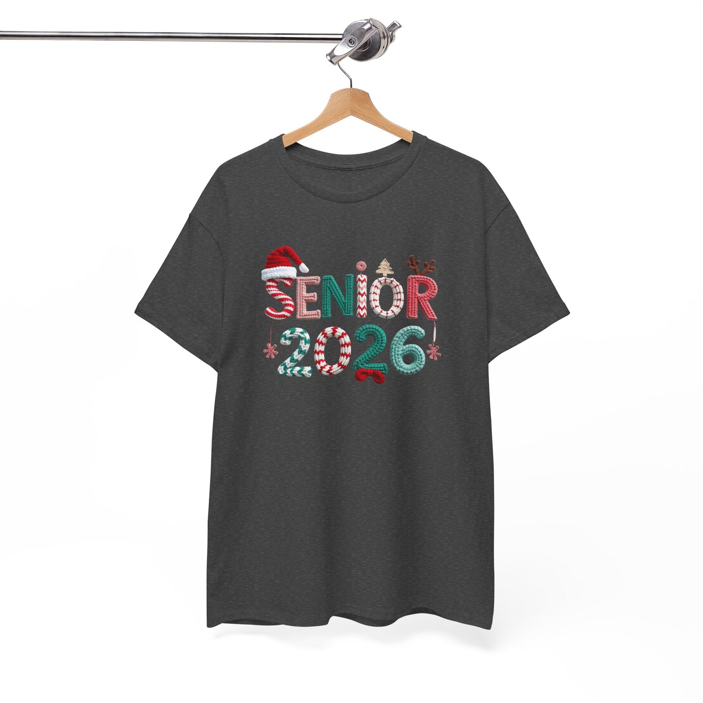 Senior 2026 Christmas Tee – Festive Graduation Santa Hat Design