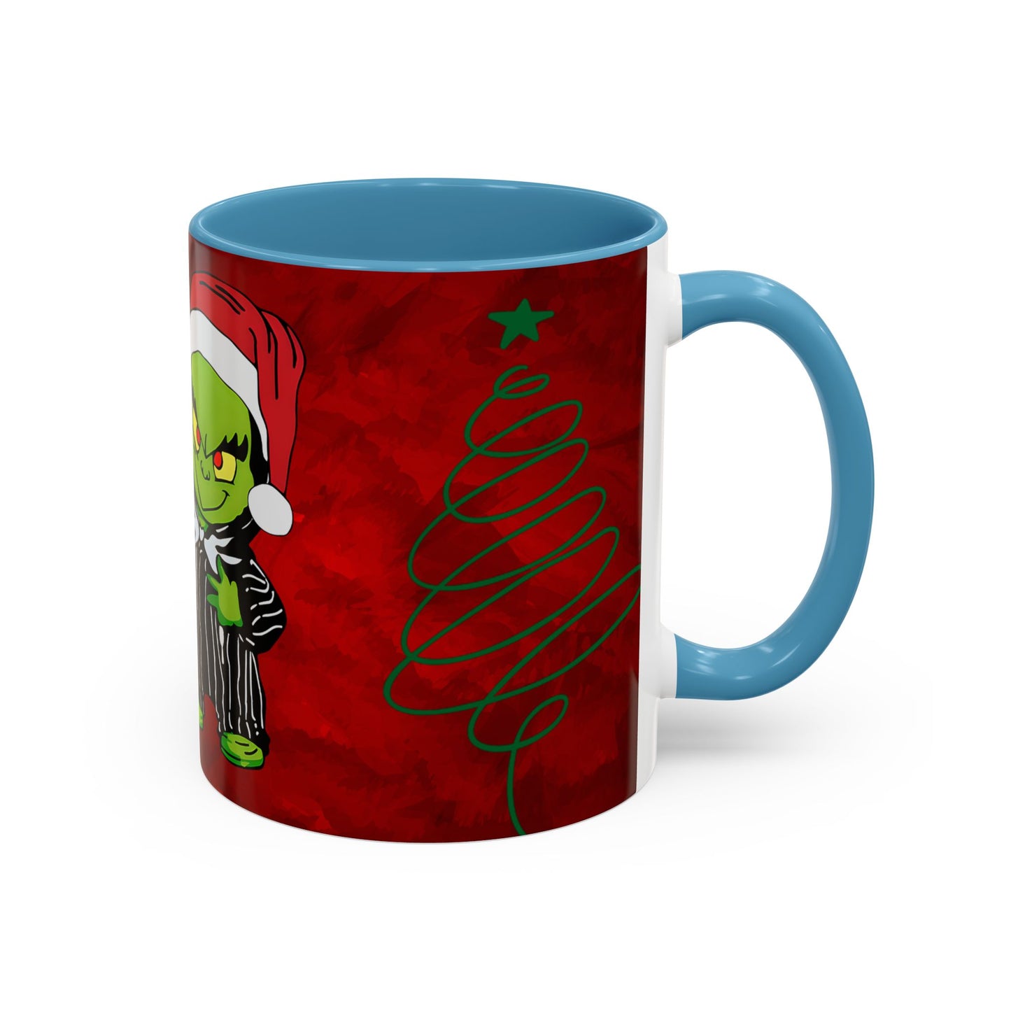 Grinch Jack Skellington Christmas Mug | Accent Coffee Mug