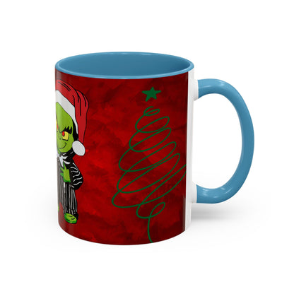 Grinch Jack Skellington Christmas Mug | Accent Coffee Mug