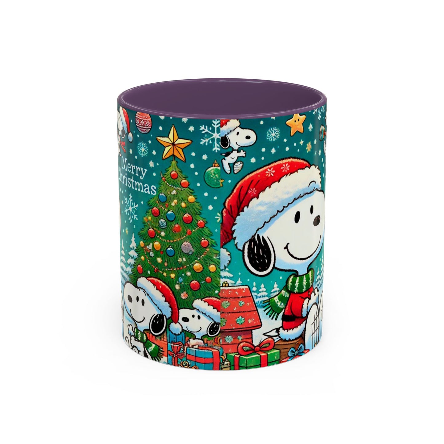 Beagle Christmas Mug | Accent Coffee Mug