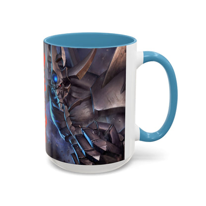 Yu-Gi-Oh! Coffee Mug | Fantasy Skull Warrior Accent Mug (11/15oz)