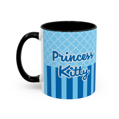 Princess Kitty Portrait Mug | Accent Coffee Mug