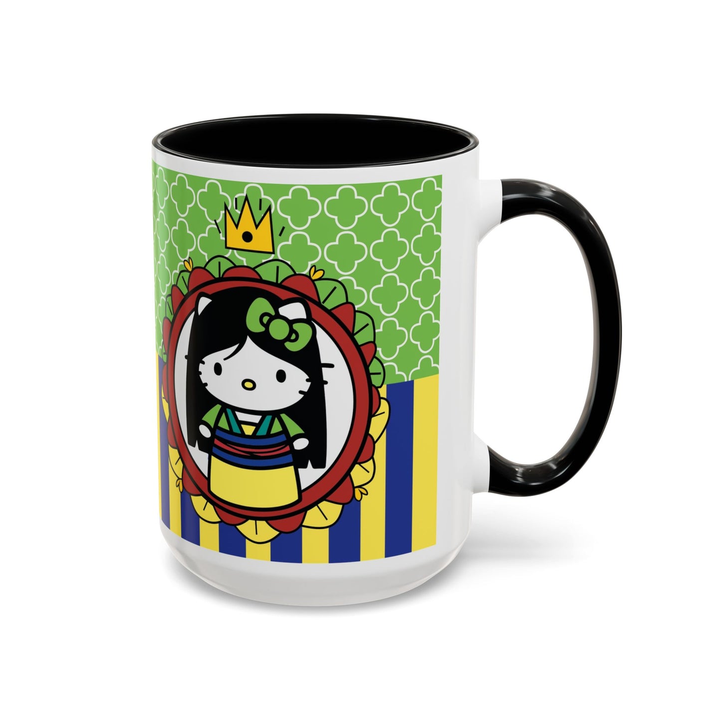 Cute Princess Kitty Mug | Accent Coffee Mug