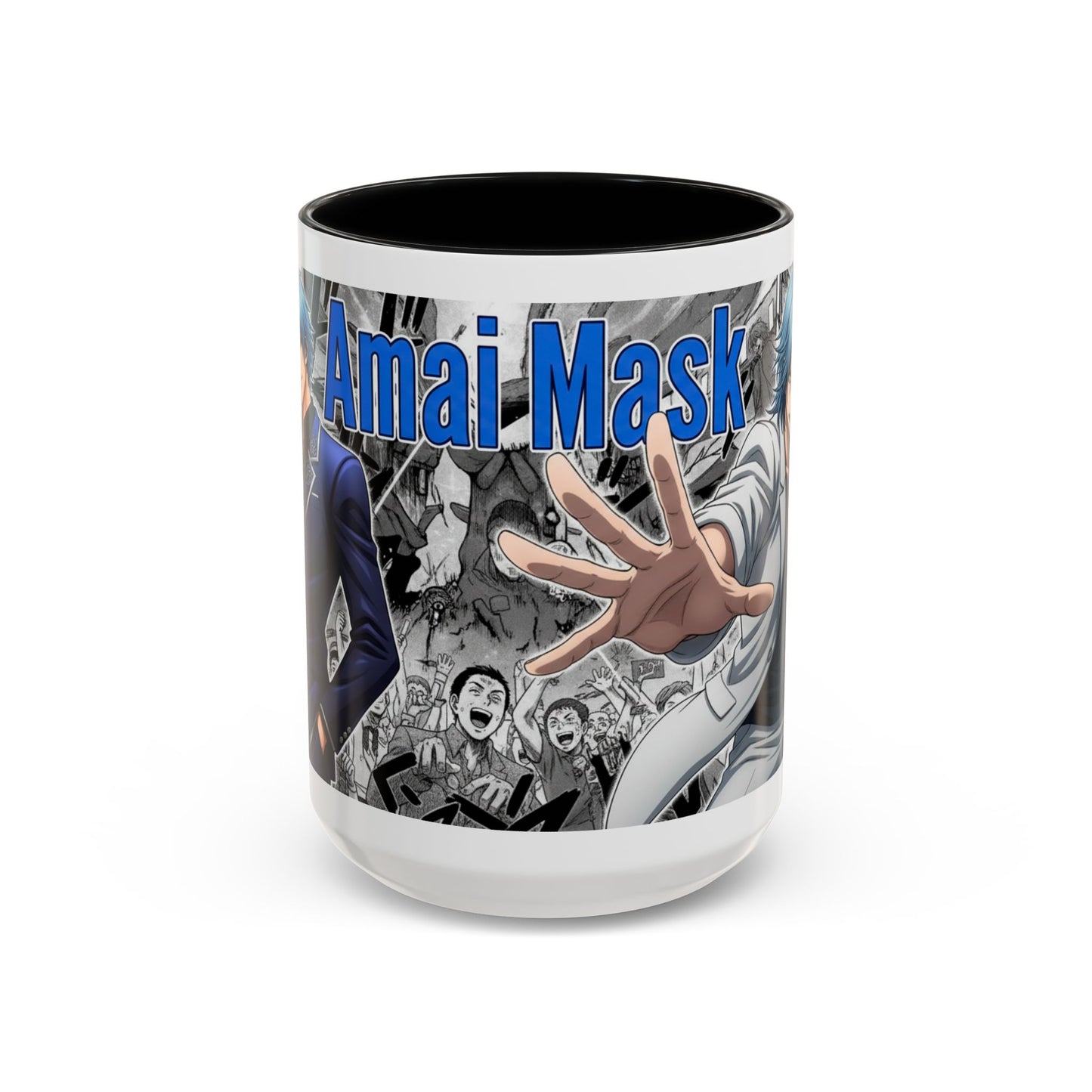 Anime Manga Accent Coffee Mug  Amai Mask Character Design (11/15oz)