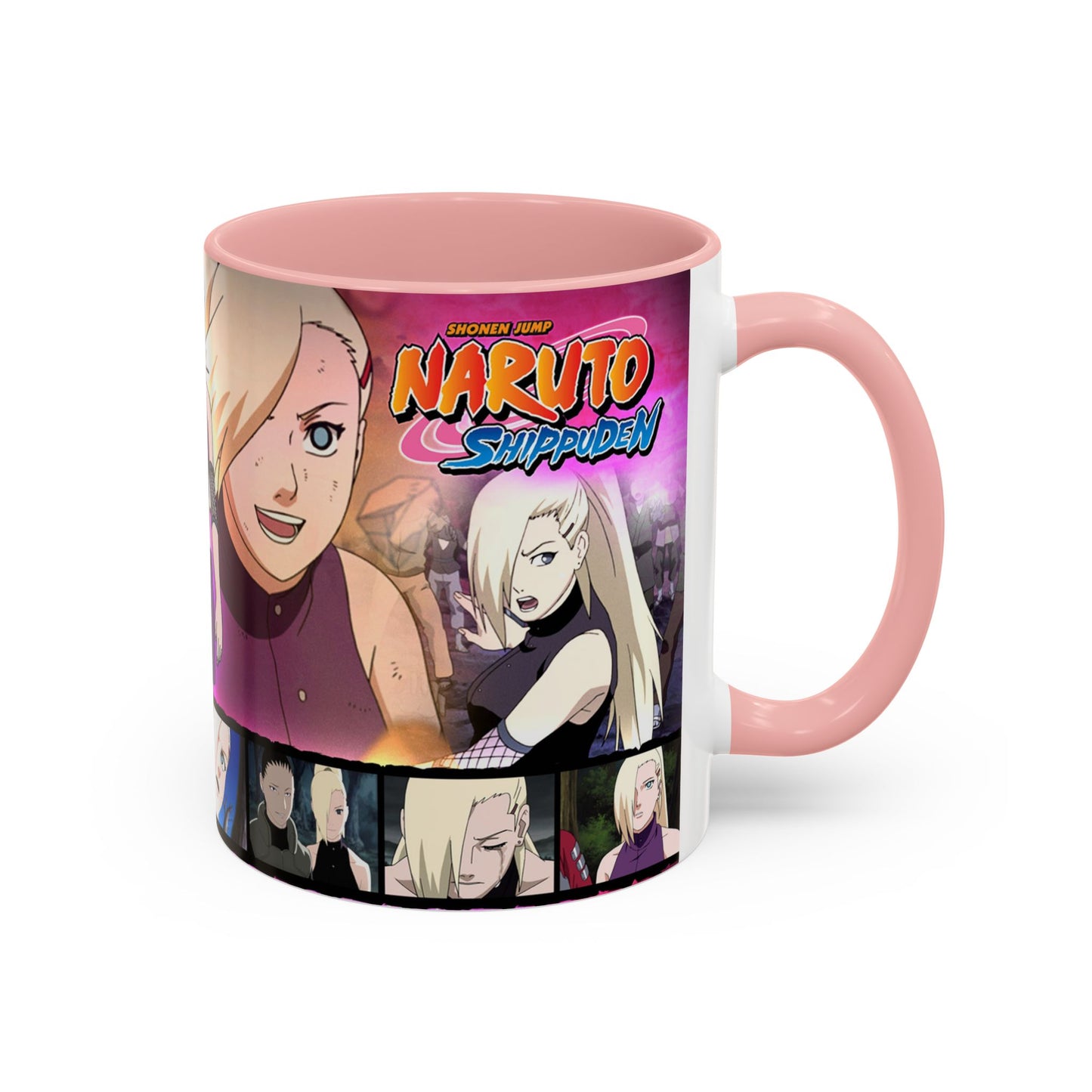 Naruto Shippuden Ino Anime Accent Coffee Mug — 11/15oz