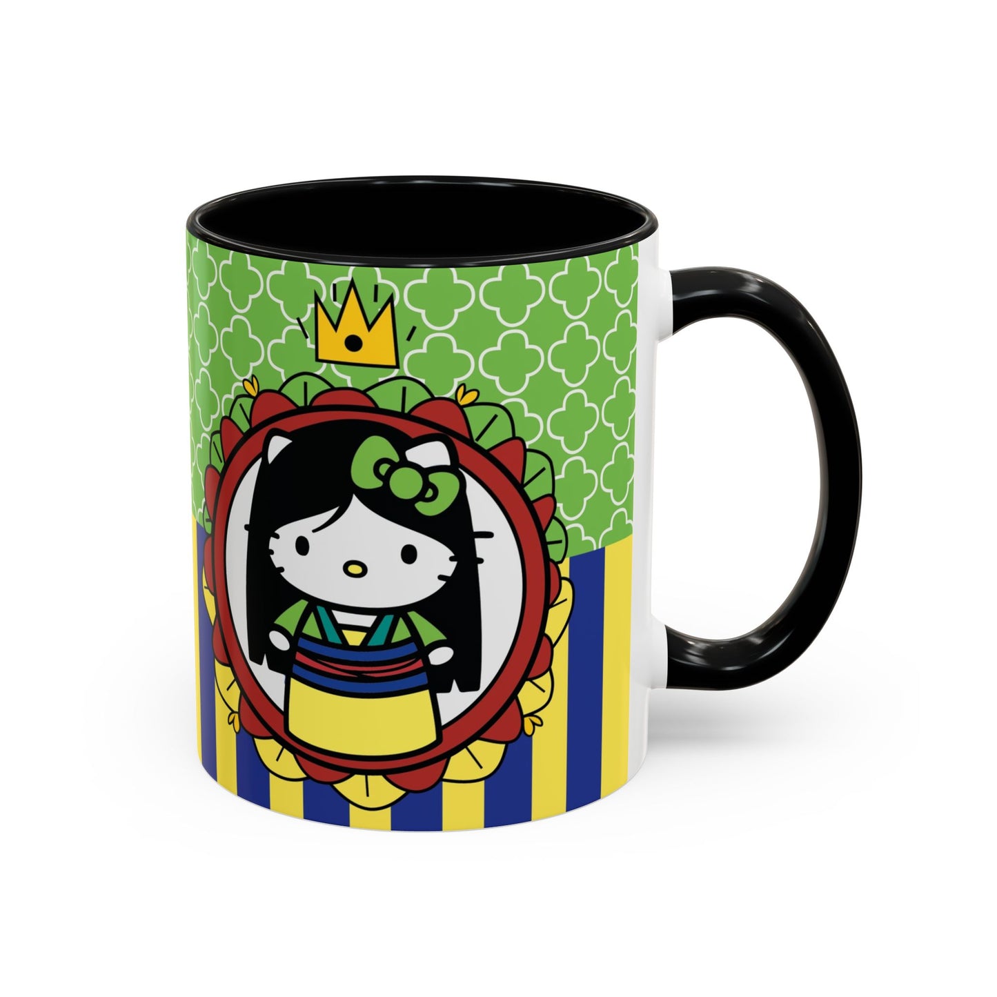 Cute Princess Kitty Mug | Accent Coffee Mug