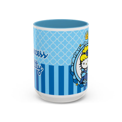 Princess Kitty Portrait Mug | Accent Coffee Mug
