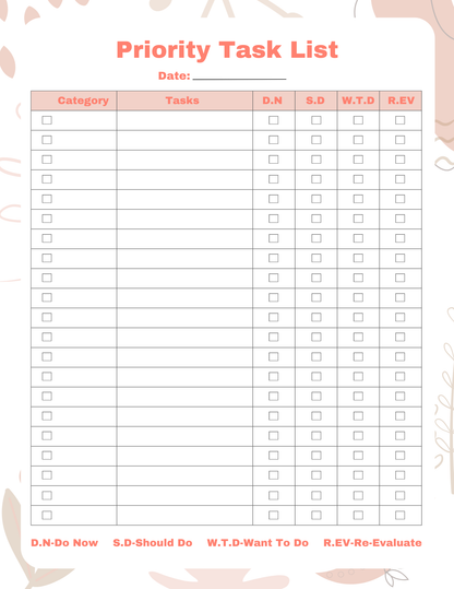 Brain Dump Bundle | Digital Download