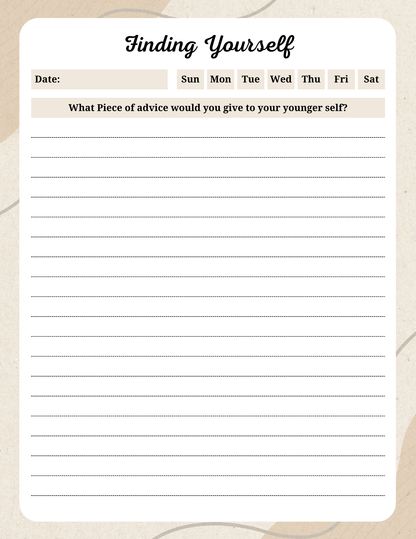 Self-Discovery Journal | Digital Download