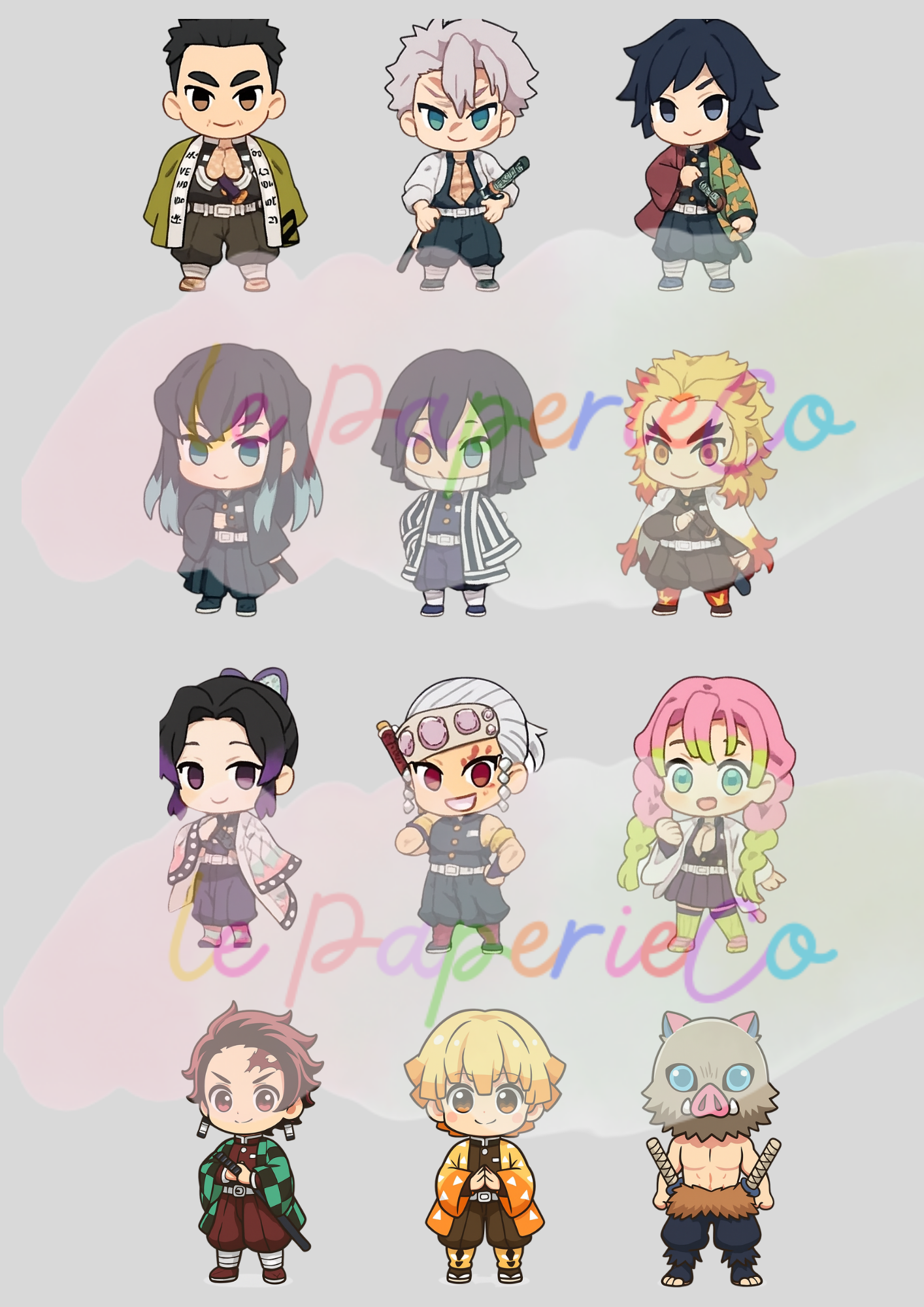 Demon Slayer Sticker Collection | Vinyl Stickers