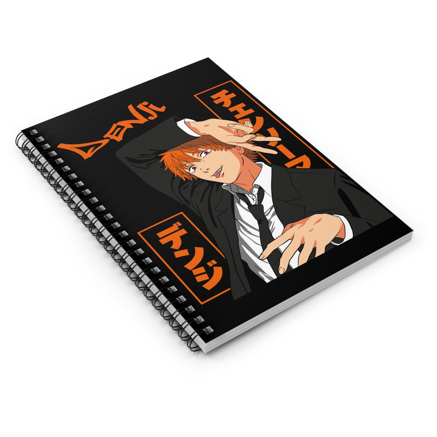 Denji Anime Spiral Notebook | Chainsaw Man Inspire Notebook