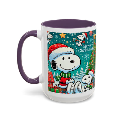 Beagle Christmas Mug | Accent Coffee Mug