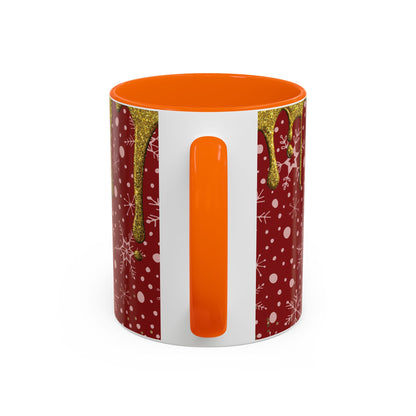 Grinch and Mouse Santa Mug | Accent Coffee Mug 11oz 15oz