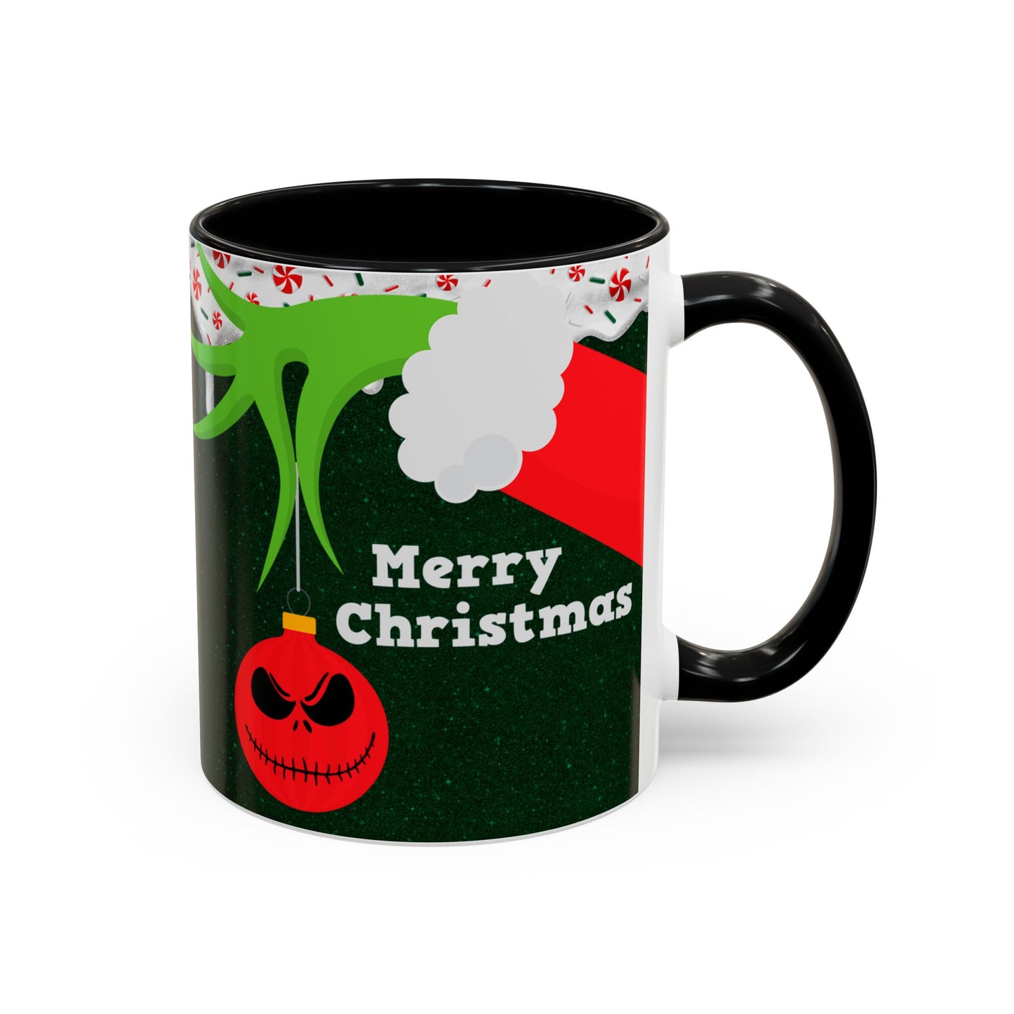 Grinch Merry Christmas Mug | Accent Coffee Mug 11oz 15oz