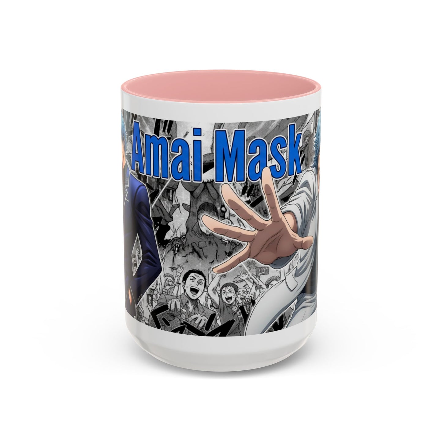 Anime Manga Accent Coffee Mug  Amai Mask Character Design (11/15oz)