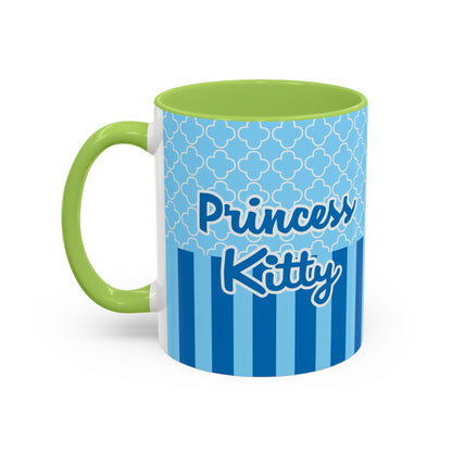 Princess Kitty Portrait Mug | Accent Coffee Mug