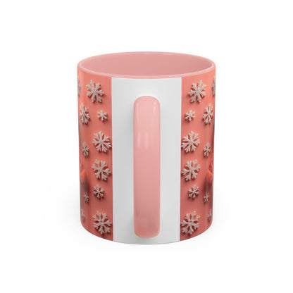 Knit Gnome with Snowflakes Mug | Accent Coffee Mug 11oz 15oz