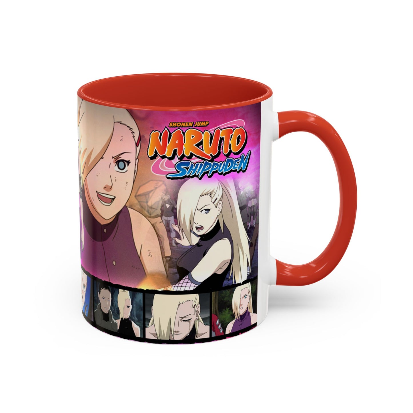 Naruto Shippuden Ino Anime Accent Coffee Mug — 11/15oz