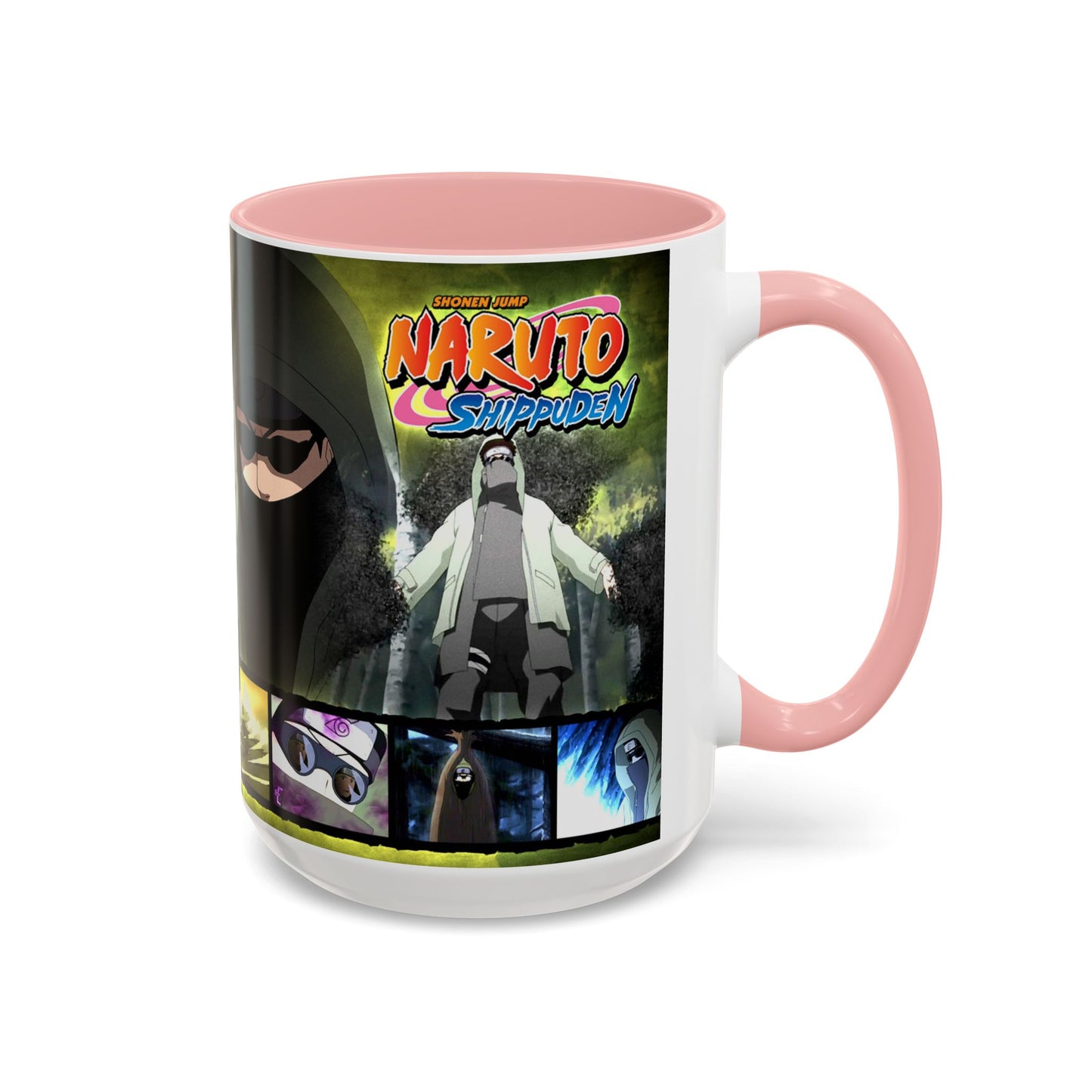 Naruto Shippuden Shino Aburame Accent Coffee Mug | Anime Character Fan Gift (11/15oz)