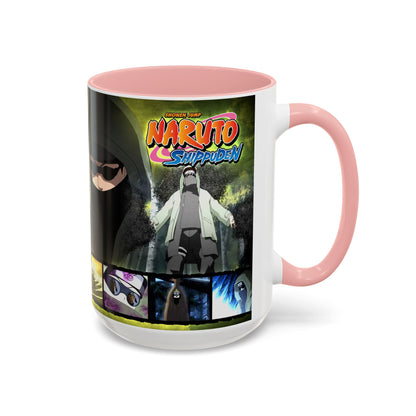 Naruto Shippuden Shino Aburame Accent Coffee Mug  Anime Character Fan Gift (11/15oz)
