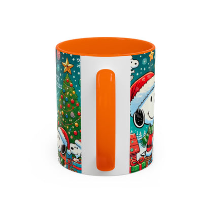 Beagle Christmas Mug | Accent Coffee Mug