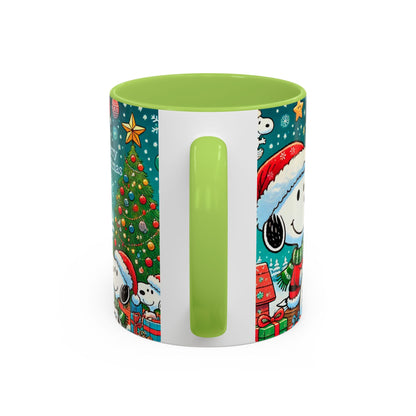 Beagle Christmas Mug | Accent Coffee Mug