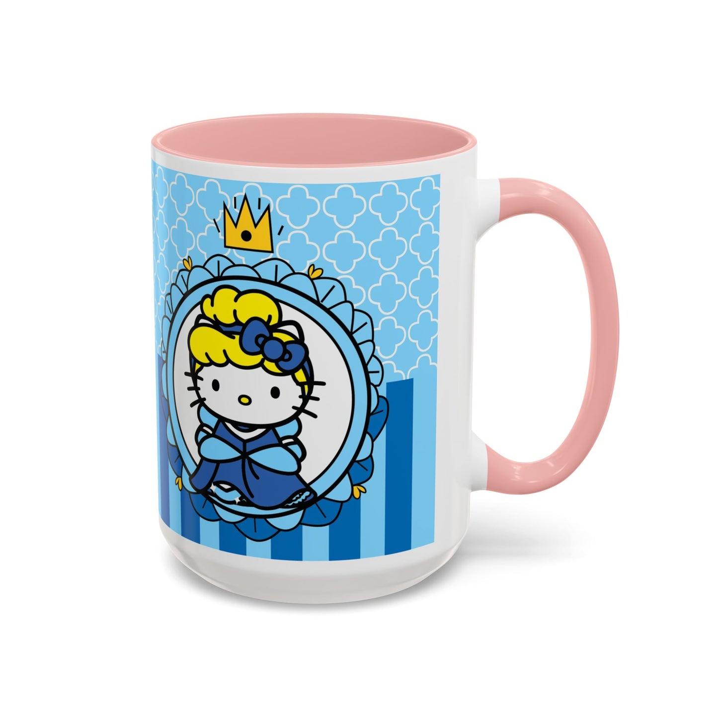 Princess Kitty Portrait Mug | Accent Coffee Mug