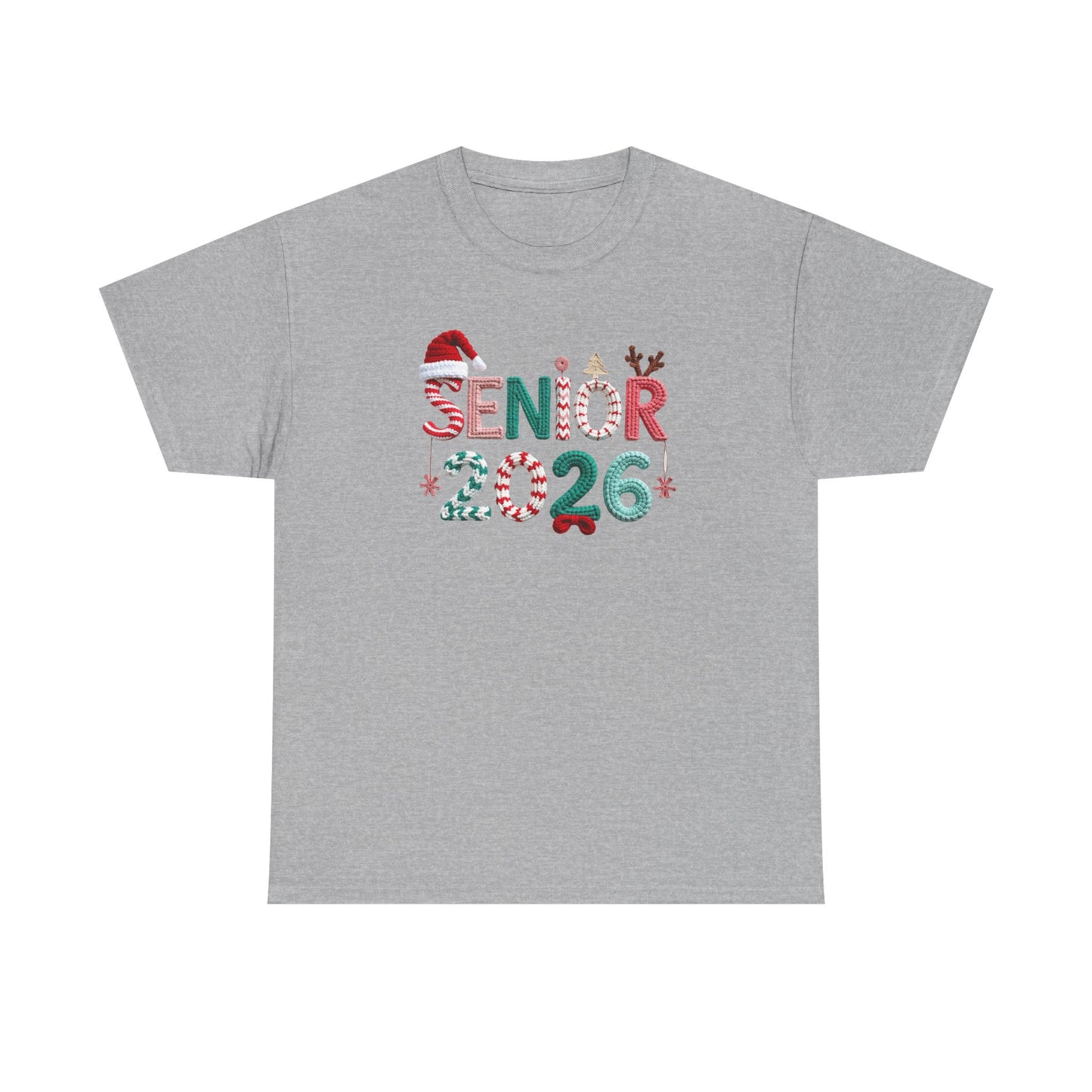 Senior 2026 Christmas Tee – Festive Graduation Santa Hat Design