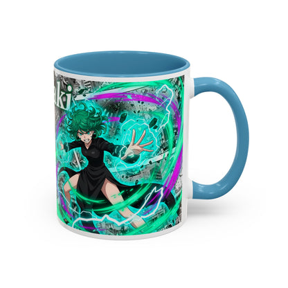 Accent Coffee Mug - Anime Girl Psychic Power Design (11/15oz)