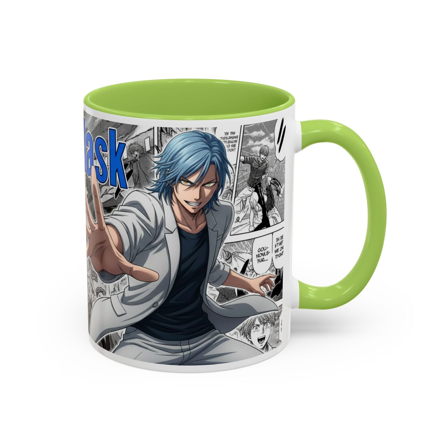 Anime Manga Accent Coffee Mug  Amai Mask Character Design (11/15oz)