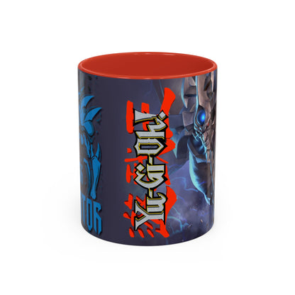Yu-Gi-Oh! Coffee Mug | Fantasy Skull Warrior Accent Mug (11/15oz)