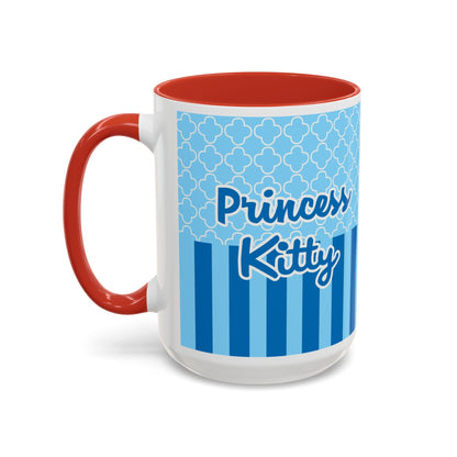 Princess Kitty Portrait Mug | Accent Coffee Mug