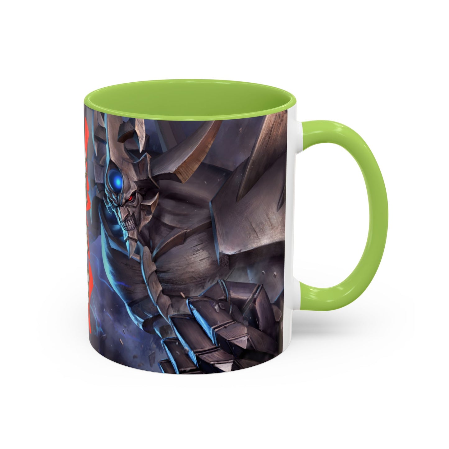 Yu-Gi-Oh! Coffee Mug | Fantasy Skull Warrior Accent Mug (11/15oz)