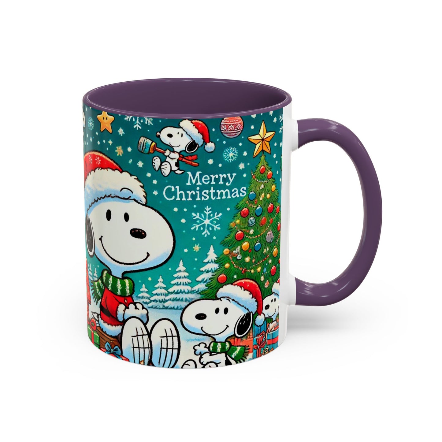 Beagle Christmas Mug | Accent Coffee Mug