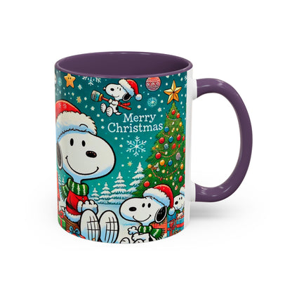 Beagle Christmas Mug | Accent Coffee Mug