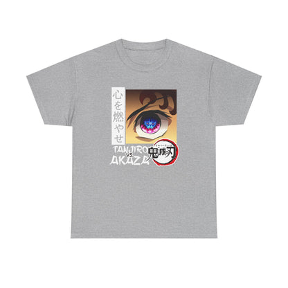 Anime Eye Graphic Tee | Character Eye Illustration T-shirt