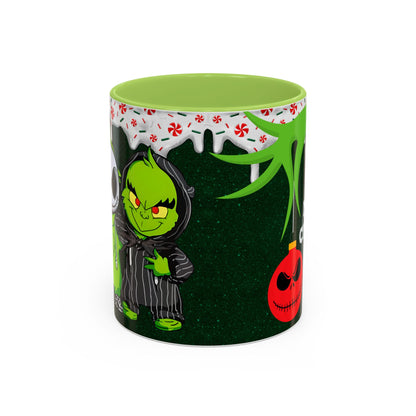 Grinch Merry Christmas Mug | Accent Coffee Mug 11oz 15oz