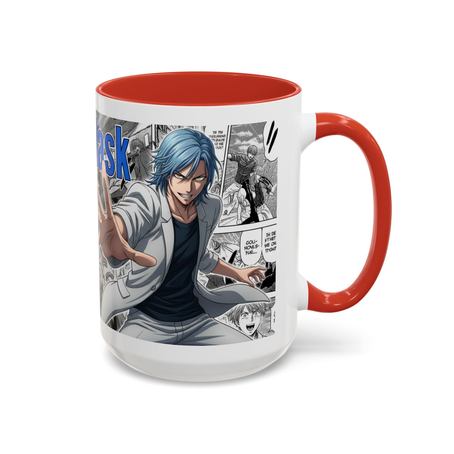 Anime Manga Accent Coffee Mug  Amai Mask Character Design (11/15oz)