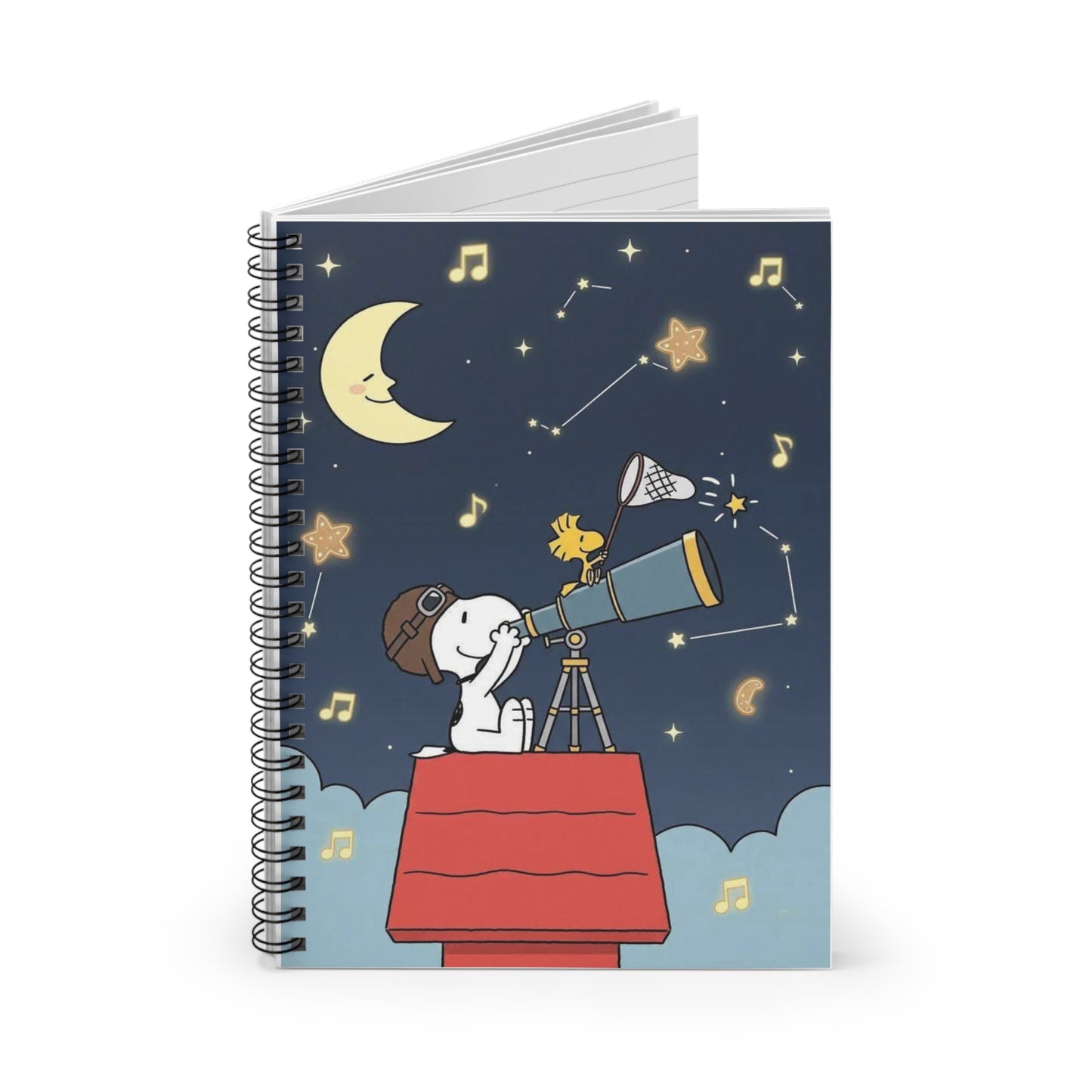 Stargazing Notebook spiral notebook | ruled journal