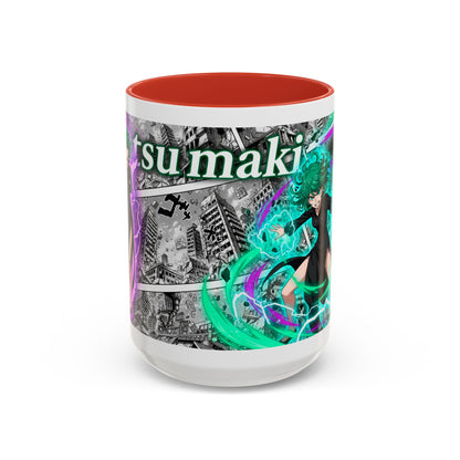 Accent Coffee Mug - Anime Girl Psychic Power Design (11/15oz)