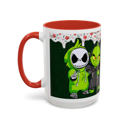 Grinch Merry Christmas Mug | Accent Coffee Mug 11oz 15oz
