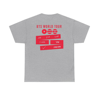BTS World Tour graphic tee