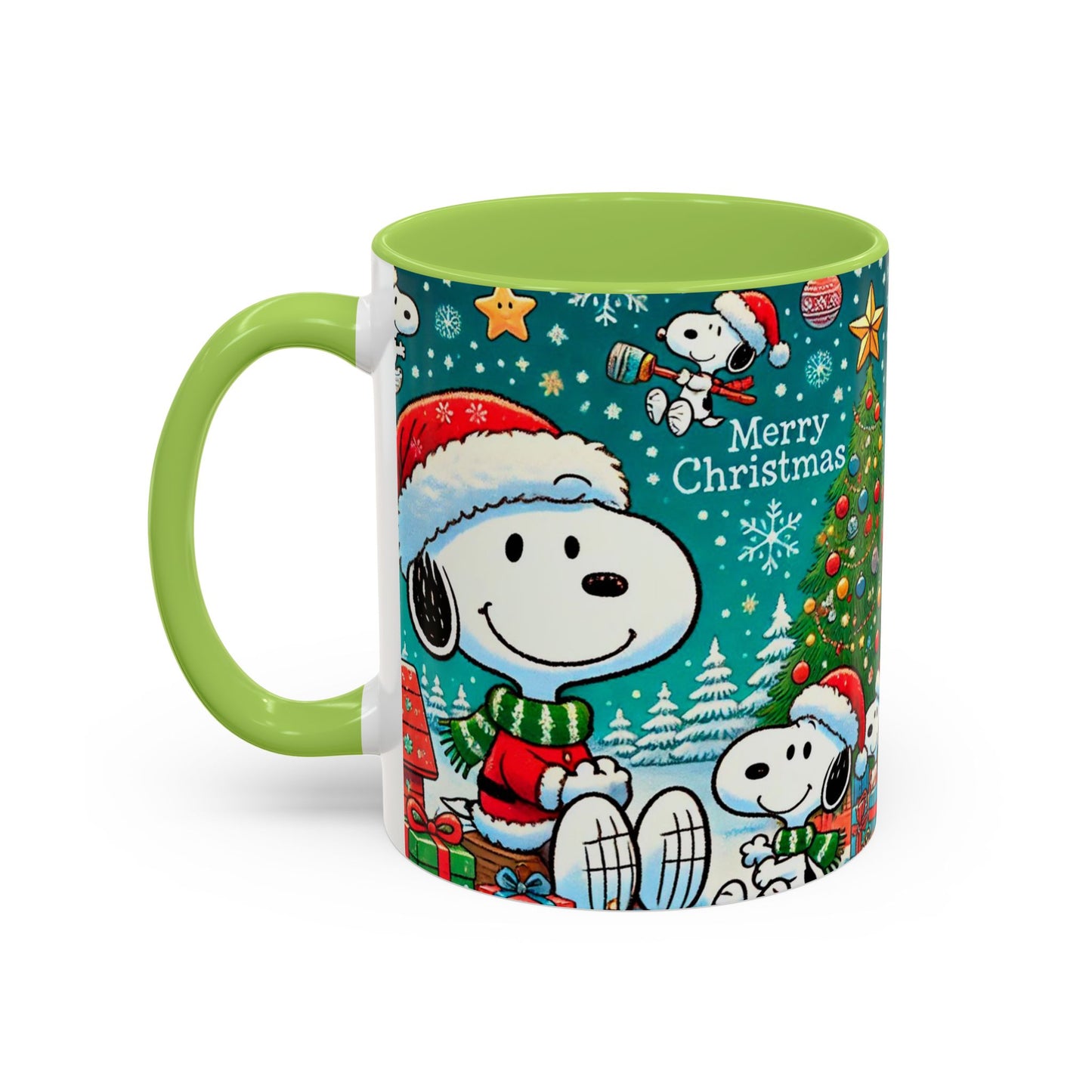 Beagle Christmas Mug | Accent Coffee Mug