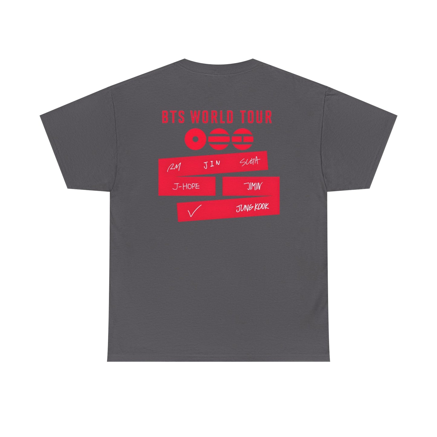 BTS World Tour graphic tee
